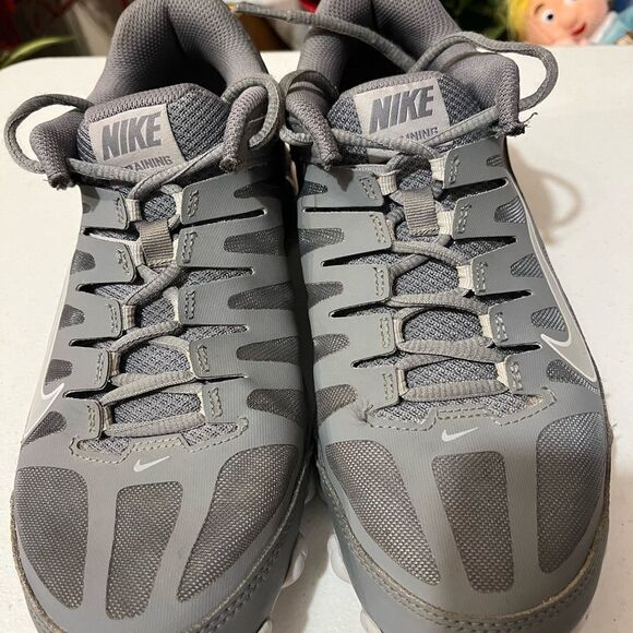 Nike Reax 8 TR 621716-010 Mesh Grey Training Shoes Sneakers Men’s size 7 - Picture 4 of 15